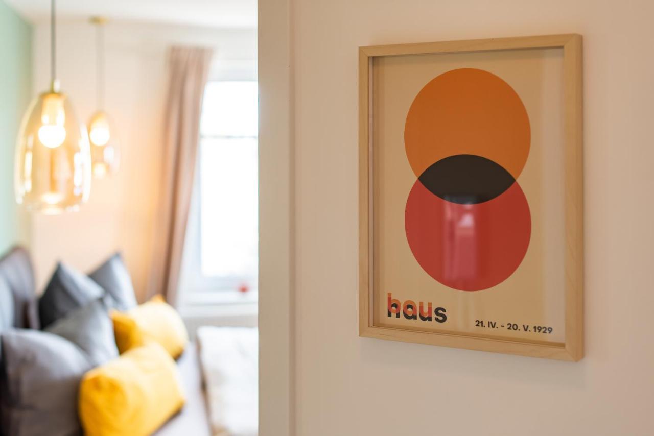 Bauhaus Apartment - Netflix, Nespresso, Zentral, Messe Chemnitz Kültér fotó